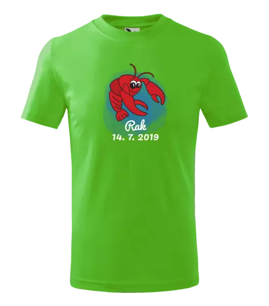 Detské tričko Rak