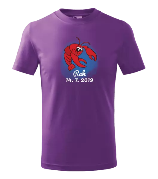 Detské tričko Rak