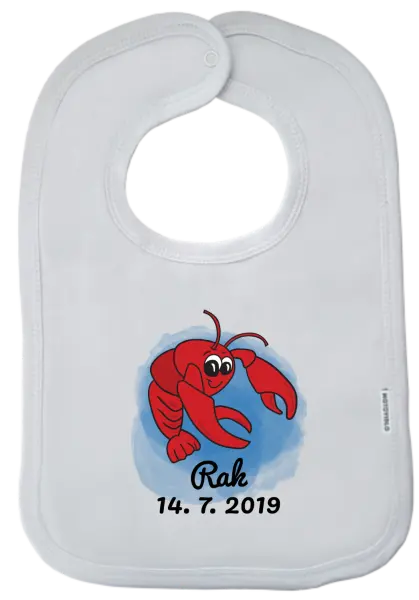 Detský podbradník Rak