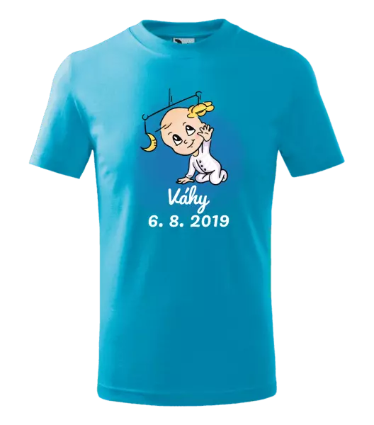 Detské tričko Váhy - kopie