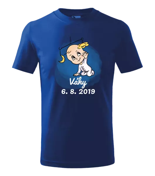 Detské tričko Váhy - kopie