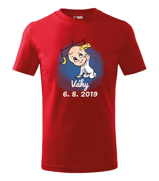 Detské tričko Váhy - kopie