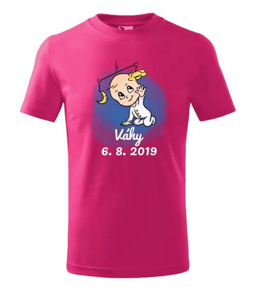 Detské tričko Váhy - kopie