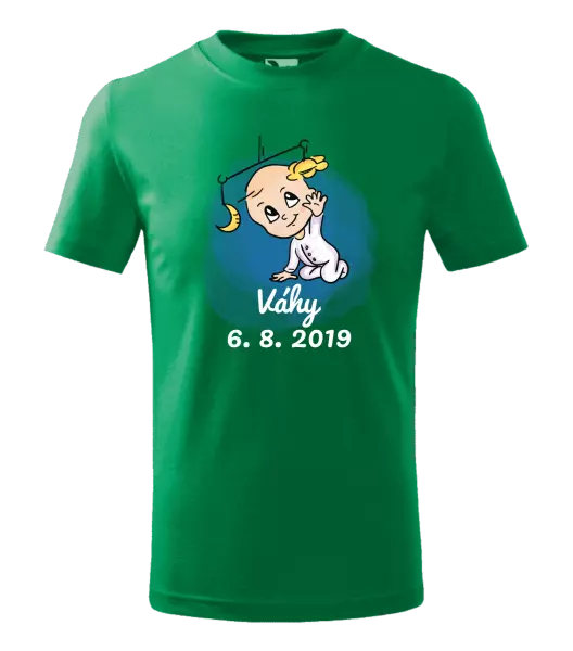 Detské tričko Váhy - kopie