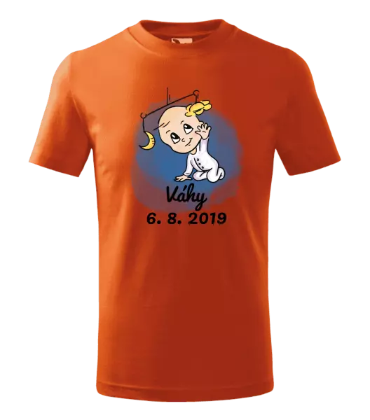 Detské tričko Váhy - kopie