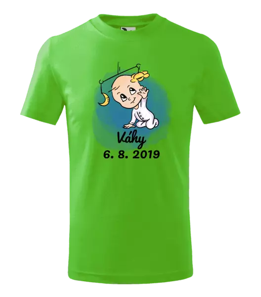 Detské tričko Váhy - kopie