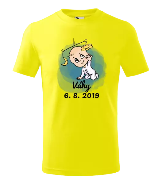 Detské tričko Váhy - kopie