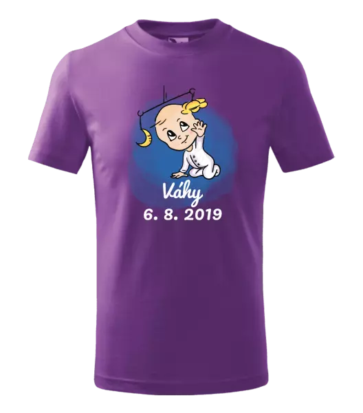 Detské tričko Váhy - kopie