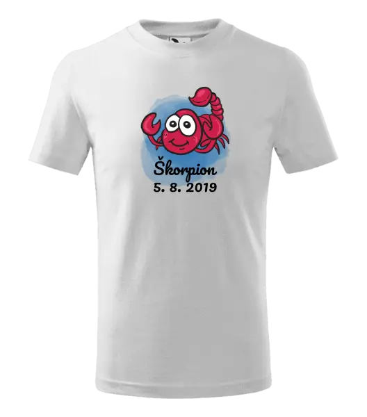 Detské tričko Štír - kopie