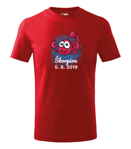 Detské tričko Štír - kopie