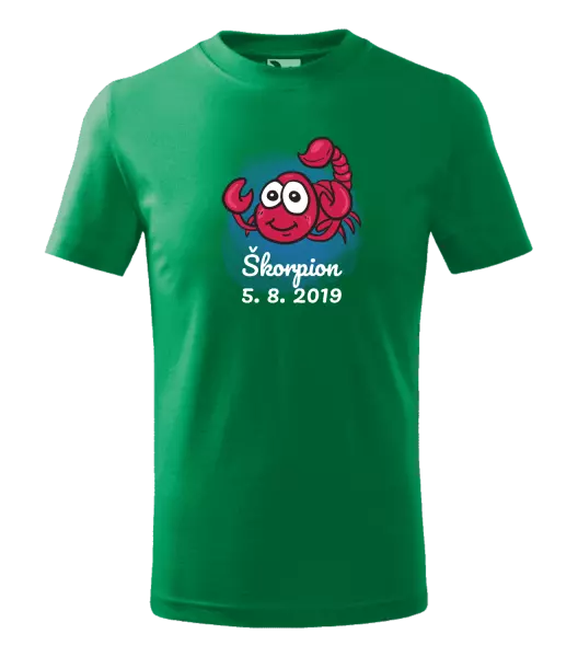 Detské tričko Štír - kopie