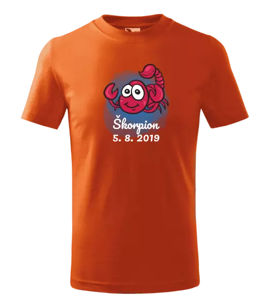 Detské tričko Štír - kopie