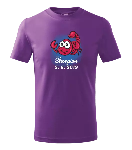 Detské tričko Štír - kopie