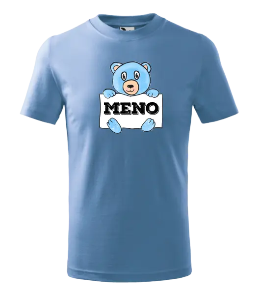 Detské tričko Medvídek se jménem - kopie