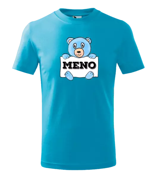 Detské tričko Medvídek se jménem - kopie