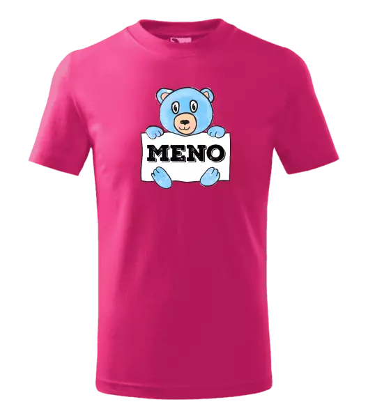 Detské tričko Medvídek se jménem - kopie