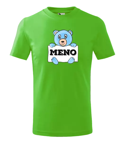 Detské tričko Medvídek se jménem - kopie