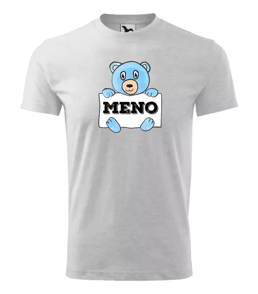 Detské tričko Medvídek se jménem - kopie