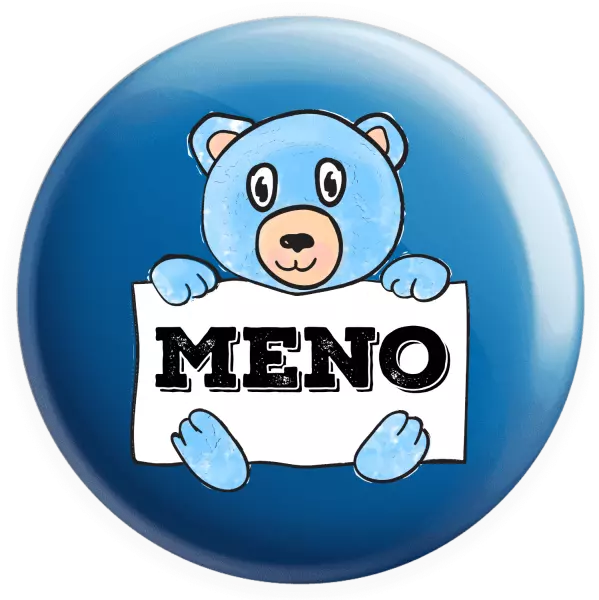 Placka Medvídek se jménem - kopie