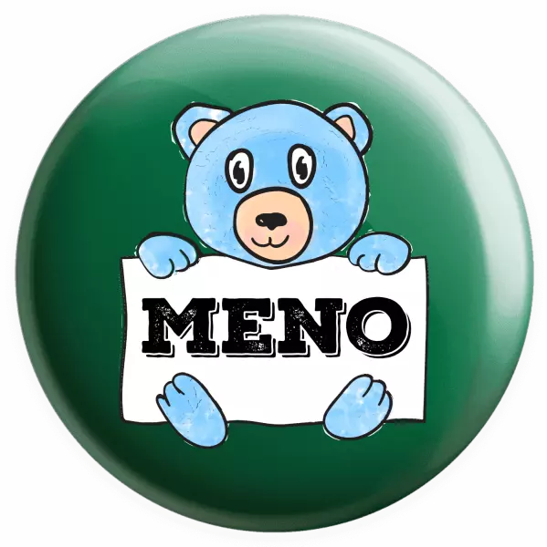 Placka Medvídek se jménem - kopie