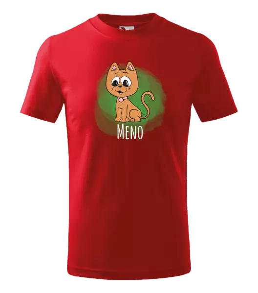 Detské tričko Mačička