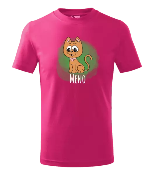 Detské tričko Mačička