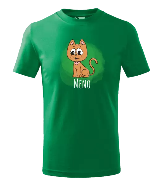Detské tričko Mačička