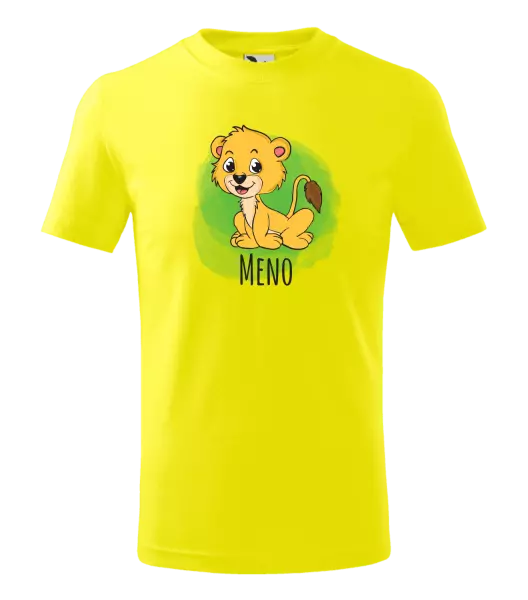 Detské tričko Lvíček - kopie