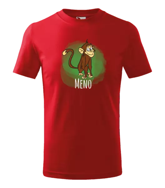 Detské tričko Opička