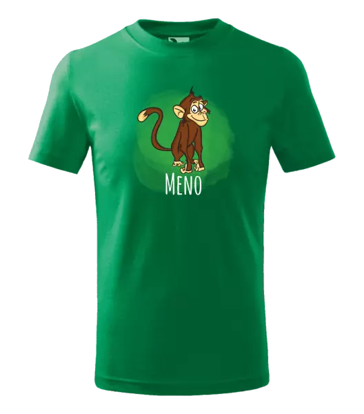 Detské tričko Opička