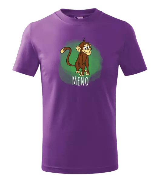 Detské tričko Opička