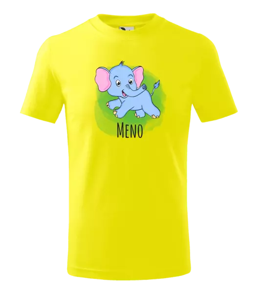 Detské tričko Sloník