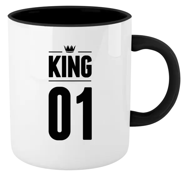 Hrnček  King s vlastním číslem - kopie