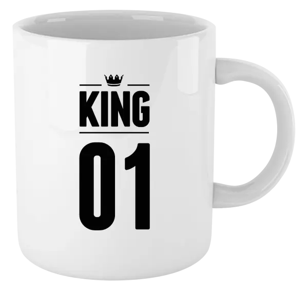 Hrnček King s vlastním číslem - kopie