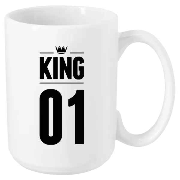 Hrnček King s vlastním číslem - kopie