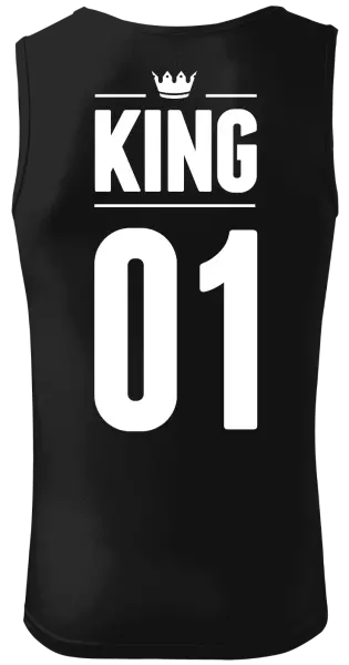 Pánske tielko King s vlastním číslem - kopie