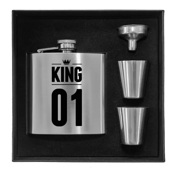 Ploskačka v krabičke King s vlastním číslem - kopie