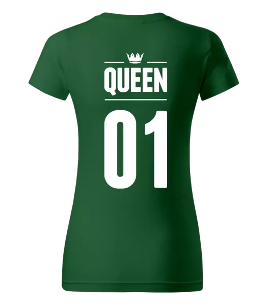 Dámske tričko Queen s vlastním číslem - kopie