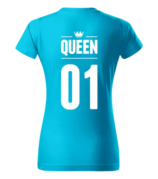 Dámske tričko Queen s vlastním číslem - kopie