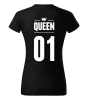 Dámske tričko Queen s vlastním číslem - kopie