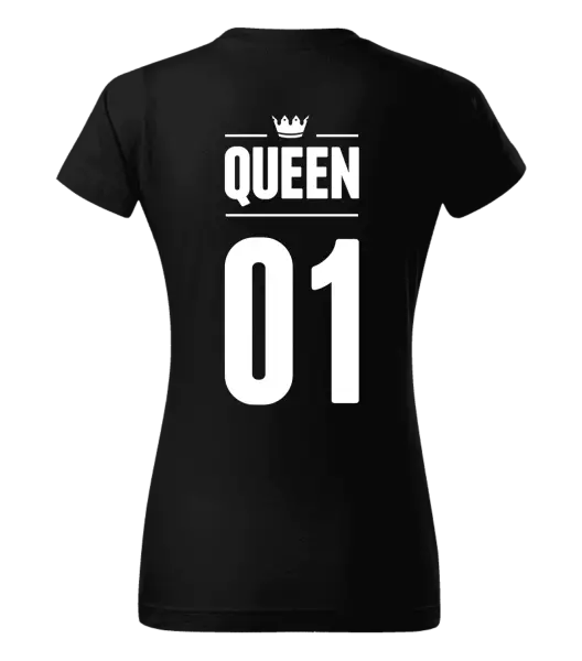 Dámske tričko Queen s vlastním číslem - kopie