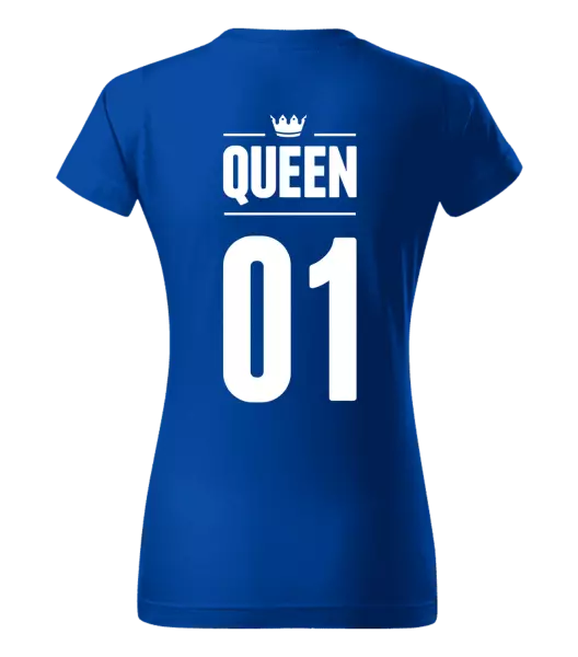 Dámske tričko Queen s vlastním číslem - kopie