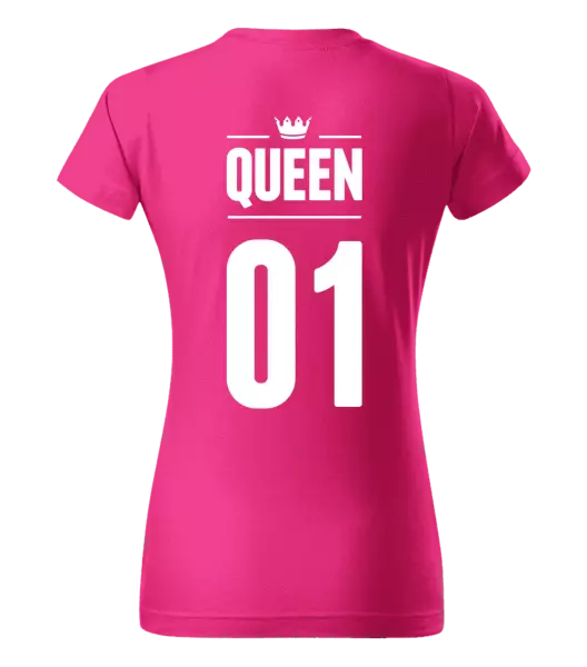Dámske tričko Queen s vlastním číslem - kopie