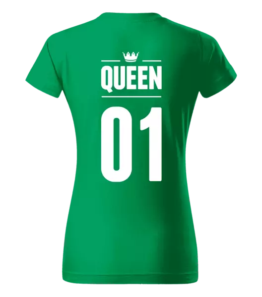 Dámske tričko Queen s vlastním číslem - kopie