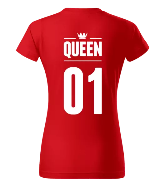 Dámske tričko Queen s vlastním číslem - kopie