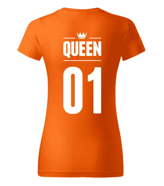 Dámske tričko Queen s vlastním číslem - kopie