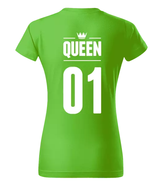 Dámske tričko Queen s vlastním číslem - kopie