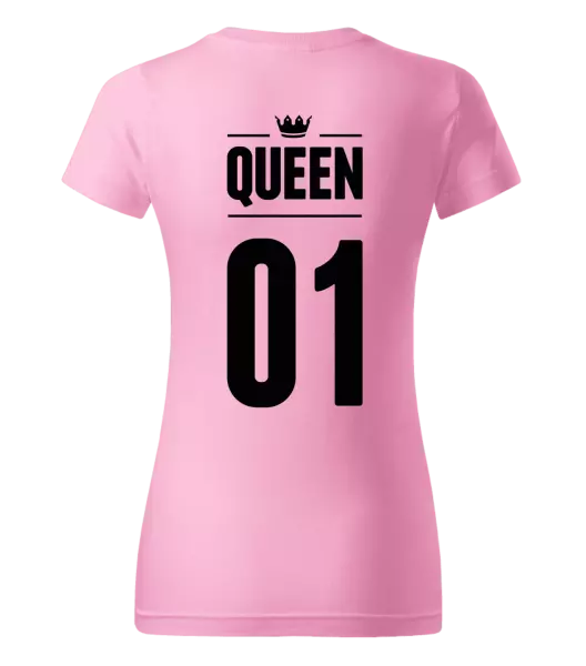 Dámske tričko Queen s vlastním číslem - kopie