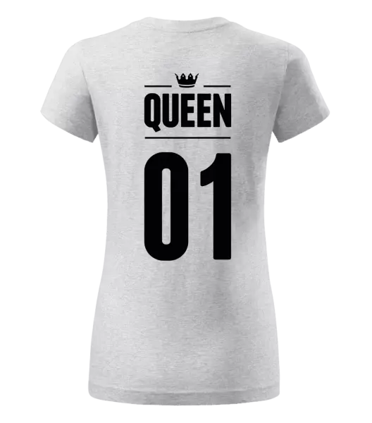 Dámske tričko Queen s vlastním číslem - kopie