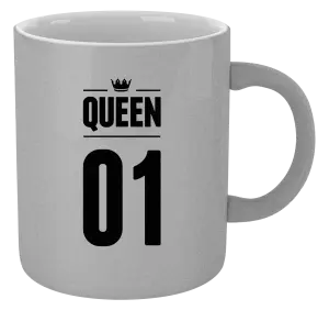 Hrnček metalický Queen s vlastním číslem - kopie